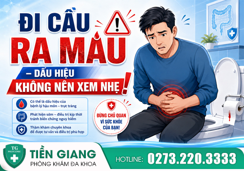 đi cầu ra máu - dấu hiệu không thể xem nhẹ